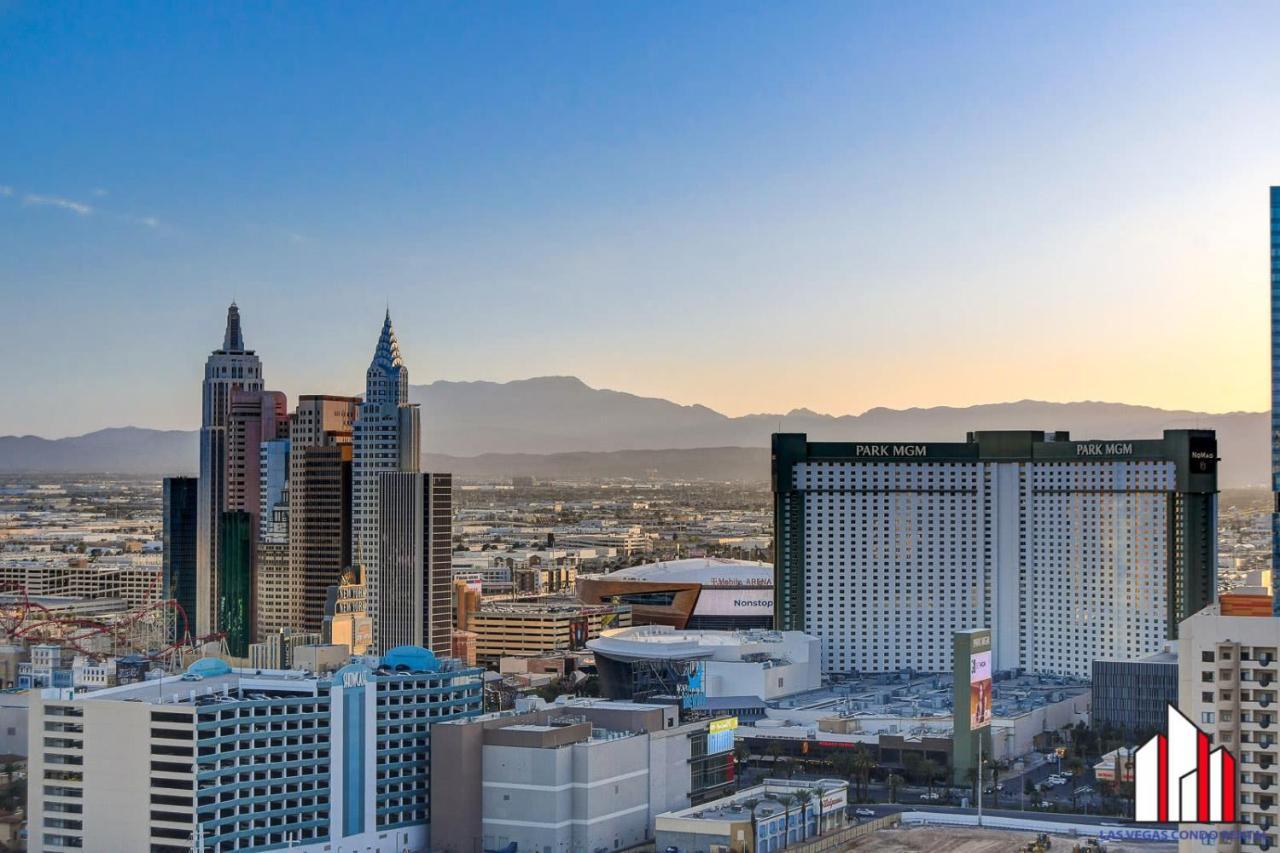 Mgm Signature-28-705 F1 Track & Strip View Balcony Las Vegas Kültér fotó