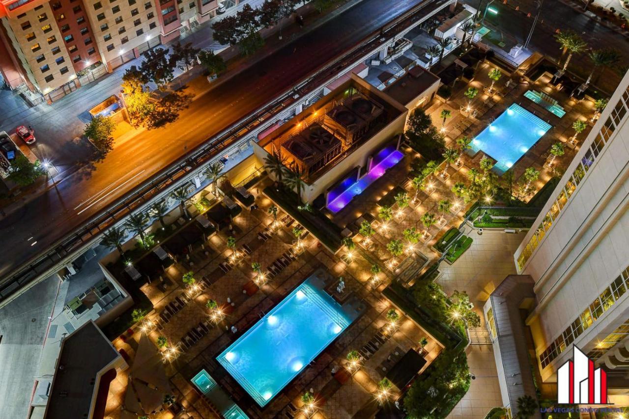 Mgm Signature-28-705 F1 Track & Strip View Balcony Las Vegas Kültér fotó