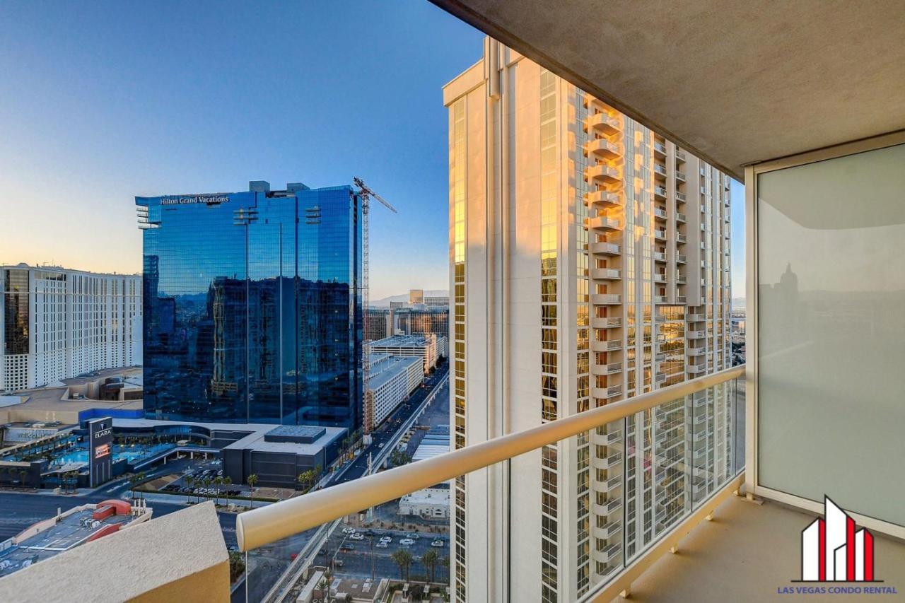 Mgm Signature-28-705 F1 Track & Strip View Balcony Las Vegas Kültér fotó