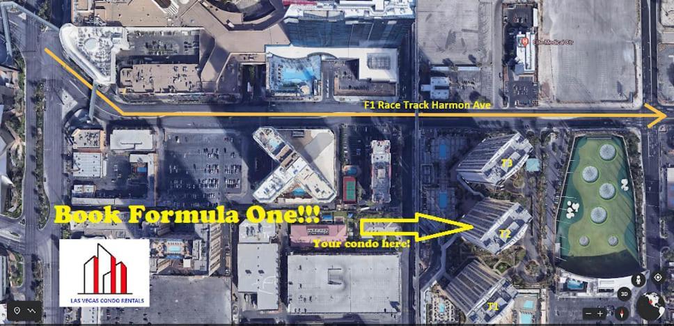 Mgm Signature-28-705 F1 Track & Strip View Balcony Las Vegas Kültér fotó